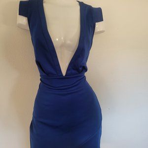 Amazing Blue Windsor Bodycon Dress